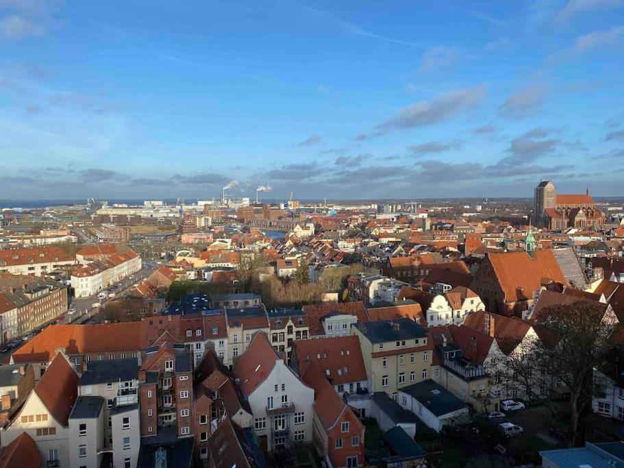 Meerblick, Balkon Und Private Sauna Im Historischen Getreidespeicher Wißmar Esterno foto