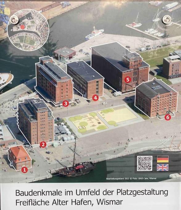 Meerblick, Balkon Und Private Sauna Im Historischen Getreidespeicher Wißmar Esterno foto